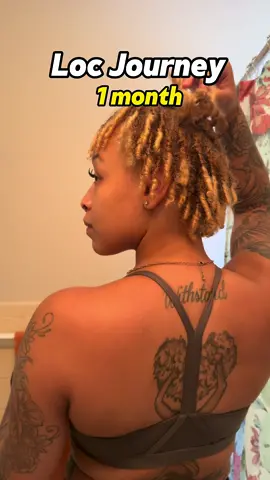 1 month Loc anniversary  #contentcreator #blackcontentcreator #influencer #locs #locsoftiktok #locjourney #locslife #locanniversary #naturalhair #dreads #dreadlocks 
