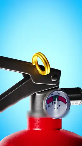 How a fire extinguisher works #fire #fireextinguisher #explained #howthingswork #usa #animation
