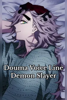 Douma Voice Line Demon Slayer 😱 #demonslayer #anime #manga #douma #doma #akaza #muzan #enmu #foryou #fyp 