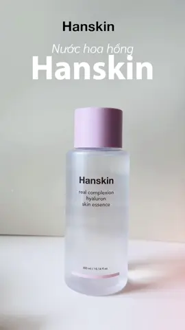 Nước hoa hồng Hanskin, thứ phải có trong tủ đồ skincare của @Uynn Yêu Da🍂 #hanskin #hanskinvietnam #realcomplexionhyaluronskinessence #skincare 