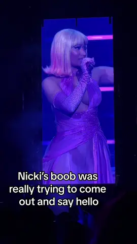 Free the nip 💖 #gagcity #gagcitydallas #pinkfriday2tour @Nicki Minaj 