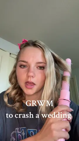 yay! #grwm #grwmforawedding #weddingcrasher #fyp 