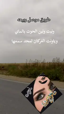 #طريق موصل ربيعه يسعد صباحكم بكل خير وسعاده 🤲 تفاعلكم يفرحني 💕🥰