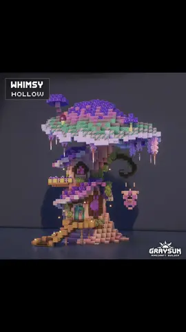 Minecraft - Mushroom House 👉Download my builds on Patreon Enchanting House #Minecraft #minecraftbuilding 