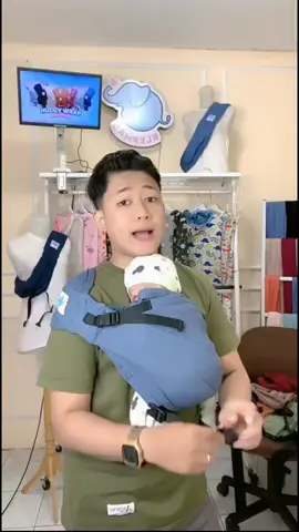 Elephas Waffle Baby Pouch - Gendongan Bayi Gendongan Instan Premium Gendongan Mshape Bergaransi Bisa dari Newborn hingga Toddler #gendonganbayi #gendonganinstan #gendonganpraktis #fyp 