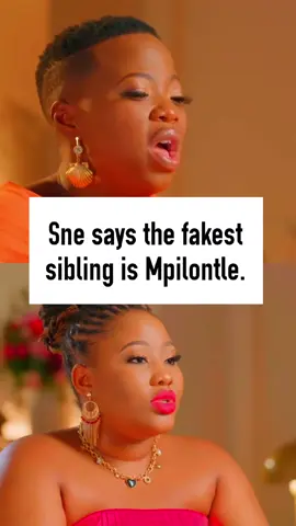 Sne says the fakest sibling is Mpilontle. #IzinganeZesthembu #MzansiMagic Izingane Zesthembu Season 2 Episode 2. 
