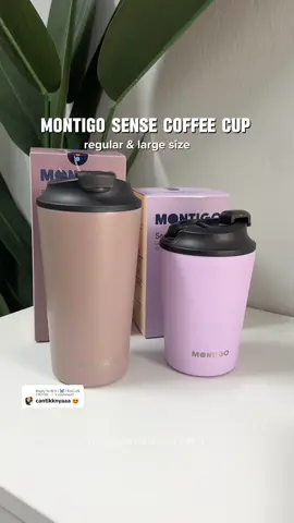 Replying to @N A I 🦋 | RACUN TIKTOK ✨ montigo coffee cup rekommended untuk pengemar kopi  boleh tahan panas lama , ringan dan mesra travel 🫶🏻😍 #coffeecup #montigocoffeecup #sensecoffeecup #montigosensecoffeecup #montigotumbler #tumblerviral #tumblertahanpanas 