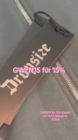 GWEN15 für 15% Rabatt auf nicht reduzierte Artikel 🫶🏼🫶🏼🫶🏼 @DROPSIZE unbezahlte werbung 🫶🏼
