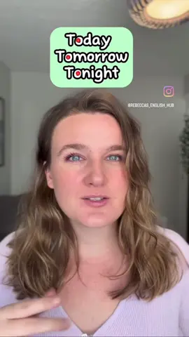 Why? Here’s the explanation! 👇🏻  In English, our most common vowel sound is the schwa sound /ə/, it is unstressed and therefore it’s a weak and relaxed sound.  The “o” in today, tomorrow and tonight have this schwa sound.  The problem that students have when pronouncing words with the schwa is that they tend to over-pronounce it and add too much stress onto this unstressed sound. A tip is (in some words with a schwa, definitely not all), if you ignore the vowel, it can actually help you to pronounce the schwa!  Examples include today, tomorrow and tonight, you naturally make a schwa sound when going from a /t/ to a /d/, so if you ignore the o, it can help you to not over- pronounce these words ☺️ #britishpronunciation #britishaccent #pronunciation #accent #english #learnenglish 