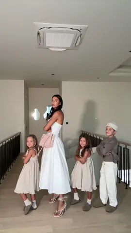 happy mother’s day 🤍 dress of my dreams @houseofcb ad #momlife #momof3 #twins #twinmama #twinmomlife #fashionfamily #fashionmom #outfitideas #MomsofTikTok 