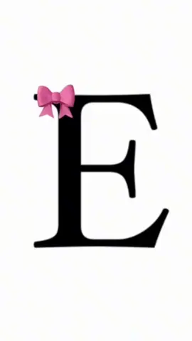 E🎀 #zyxcba #foryoupage #fyp #coquette #repost #letter #alphabet #bow #relatable#himawari #her 