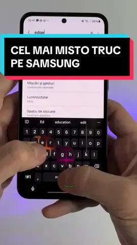 🤯Sigur nu stiai de trucul asta super util pentru telefonul tau Samsung ▶️Vizioneaza tutorialul pana la final ca sa afli tips & tricks pentru Samsung 📲Acest truc pe Samsung te ajuta sa: ✨personalizezi telefonul ✨vezi mai rapid cand primesti notificari ✨iti impresionezi prietenii ✅TRIMITE-I unui posesor de Samsung  #android #samsungtips #samsung  #tiktokromania #foryou #viral 