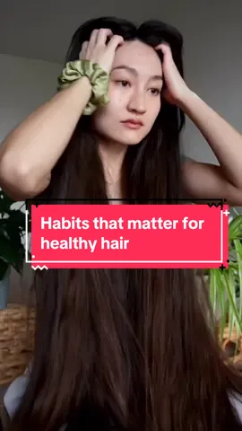 Are you following these habits? #healthyhair #SelfCare #skincare #glassskin #longhair #hairjourney 