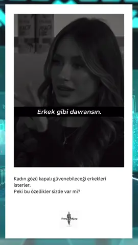 Kadın gözü kapalı güvenebileceği erkekleri isterler.  Peki bu özellikler sizde var mi? #sözler #güzelsözler #motivacion #başarı #sevgi #viralvideo #good #hayat #life #MentalHealth #aşk #Love #motivasyon 
