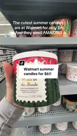 LlNK in bio🔗⬆️ These candles are so cute AND they smell amazing!! #walmartfinds #founditatwalmart #candles #summercandles #walmarthaul #walmart 