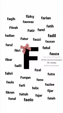 F susah untuk di lupakan #crush #nama #fypシ゚ #fyppppppppppppppppppppppp #trend #nama #crush #viral #fypシ゚viral