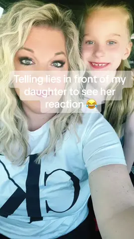 She’ll never let me lie 😂#MomsofTikTok #prank #daughter #kidsoftiktok #fyp #fy #fypシ゚viral #barndo 