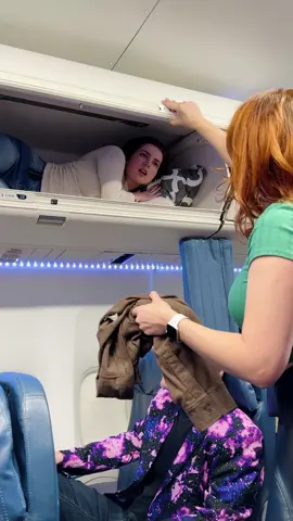 Best seat on the plane! 😅.     #funny #airplane #steph #funnyvideos #comedy 