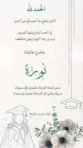 منشنو #نوره #تخرج#نورة #تخرج2024 #viral #fy #tiktokuni #تهنئة_تخرج #الشعب_الصيني_ماله_حل😂😂 #foryou #fypシ゚viral #دعوات_الكترونيه #سنة_2024 #دعوات_الكترونيه #اكسبلور #تخرج #بكالوريوس#دكتوراه#ماجستير #تخرج_دكتوراه #اكسبلور 