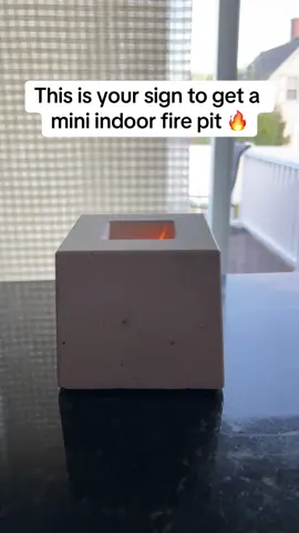 I’m loving this mini indoor firepit I got from TikTok Shop 😍 Now I can make smores every day 🤤 #fjellmark #minifirepit #firepit #smores #tiktokshop #ttsacl #tiktokshopmemorialday 