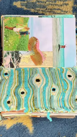 junk journal/messy scrapbook tour📓  #junkjournalideas #scrapbookingideas #scrapbookjournal #flipthrough 