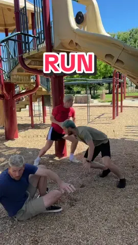 Quick! Scatter! #fyp #kids #parenting #run #parents #Siblings #family 