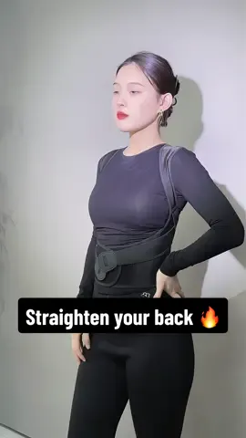 No need to stand against a wall, wear it correctly and improve your hunchback anytime, anywhere.🔥#fyp #posture #posturecorrection #pranashposture #beauty #girls #pov 