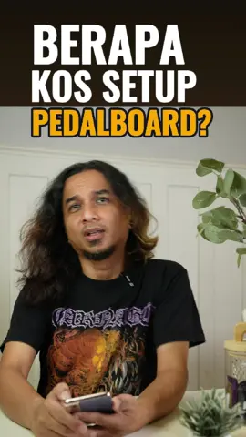ramai yg tanya berapa modal nak setup #pedalboard mcm Tam Spider tu... ok standby kalkulator kita kira sama²