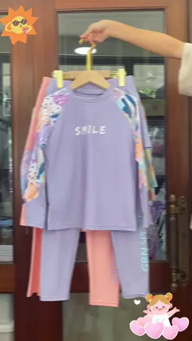 🌊🌊🌊 Seri đồ bơi dài tay cho bé gái lên sóng mom nhé #xuhuong #trending #quanaothuhuong #quanaotreem #quanaoqccc #doboibegai