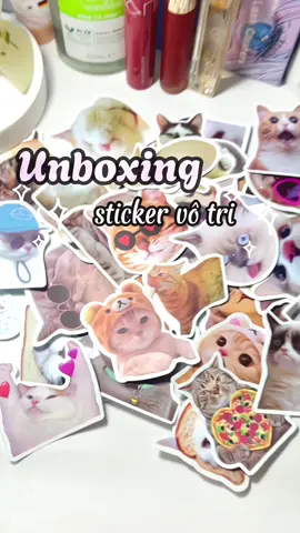 Sticker mèo ,siêu nhiều kiểu tha hồ chọn nha#stickers #stickermeovotri#xuhuong 