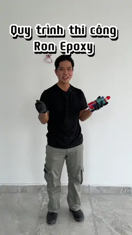 -Quy trình thi công ron epoxy tại nhà #tiktok #xuhuong #keocharon #ronepoxy #keochitmach #viral 