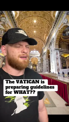 It seems to be that humans will believe anything though. #vatican #supernatural #news #fyp 