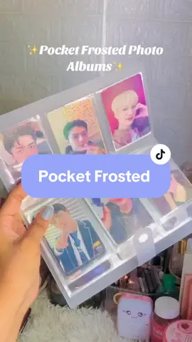 84 pocket frosted photo album!🤍 #EXO #exo #pocketfrosted #photoalbum #tiktokshop #tiktokaffiliate 