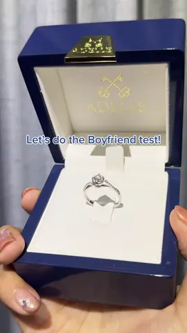 QUIZ: DOES YOUR BOYF KNOW YOU WELL?💍 Tunjukkan video ini untuk kodein doi dan cek apakah dia tahu cincin impian kamu.  Lihat koleksi cincin lainnya di Adelle Jewellery store terdekat!✨ #jewelry #boyfriendtest 