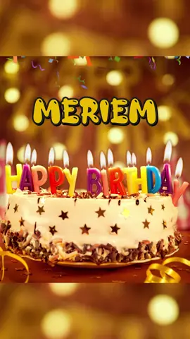 Full video : https://youtu.be/V1r31_gnRS4  Meriem Happy Birthday To You Song #happybirthday #personalizedgreetings #birthday 🎉🎂 Celebrate Meriem's special day with a personalized rendition of the classic 