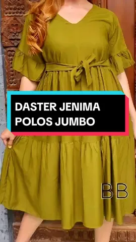 DASTER JENIMA POLOS JUMBO #dasterjumbo #dasterpolos #dress  #fypシ゚viral #fypage #CapCut 