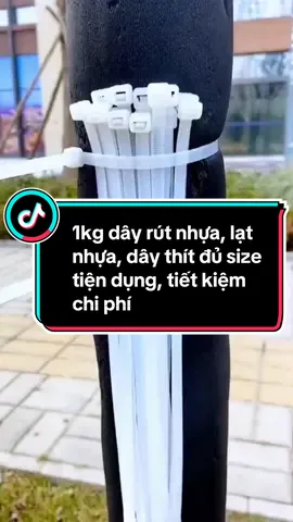 1kg dây rút nhựa, lạt nhựa, dây thít đủ size tiện dụng tiết kiệm chi phí dùng mấy năm không hết #dayrutnhua #giadungtienich #giadungthongminh #giadungtienloi #xuhuongtiktok 