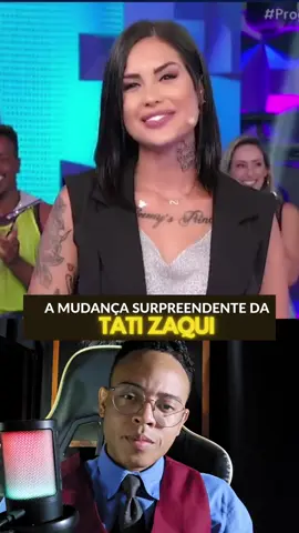 TRASFOMACAO DA TATI ZAQUI #tatizaqui #trasfomacao #crente #cristao #jesus 