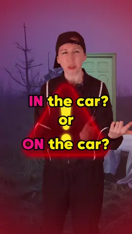 ✈️ 🚌 IN vs ON with transportation 🚗 Improve your English with us😍🩷 #learnenglish  #english