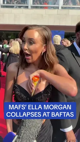 MAFS’ Ella Morgan says she will update fans on her health after she collapses on the #BAFTA red carpet  #ellamorgan #MAFS #healthscare #trans #baftas #baftastv #heat #medical #realitytv #uknews 