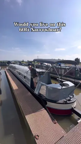 Would you live inside this 60ft home? #boat #narrowboat #hometour #smallspaceliving #canal #alternative @Lakeland Leisure Estates Ltd 
