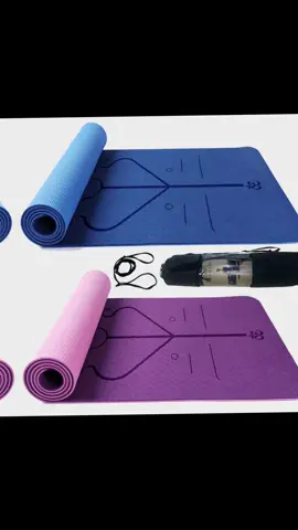 Thảm tập Yoga định tuyến chống trơn trượt #xuhuongtiktok #thamtapyoga 