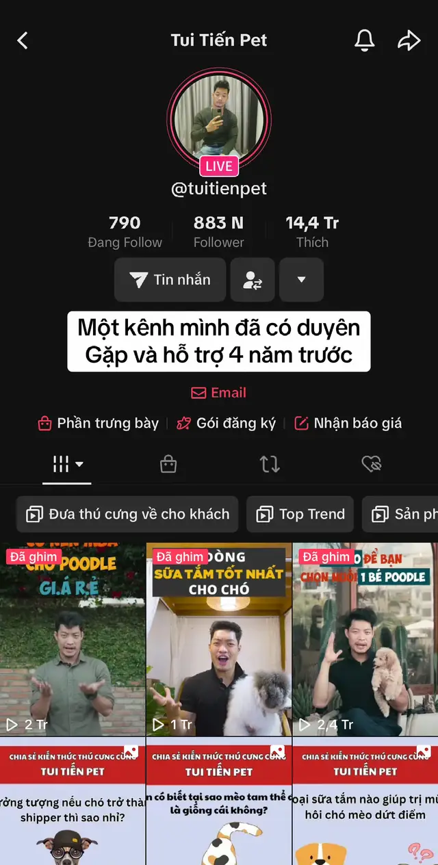 @Tui Tiến Pet #dcgr #xoamutiktok #tamsutho 