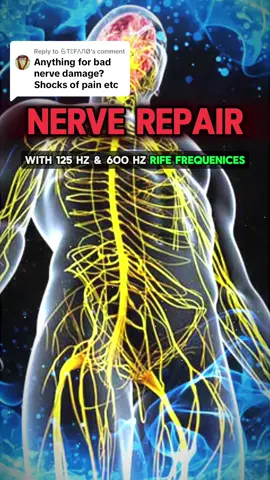 Replying to @らŤƐFΛЛØ fix damaged nerves with Rife Frequencies 🎧❤️ #nerve #nervedamagesucks #nervedamage #nerverelief #nerverepair #rifefrequency #rifeforlife #healingtiktok #fypage 