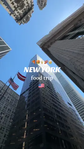 NEW YORK food 🍕🍔🇺🇸❤️ #newyork #newyorkcity #nyc #food #foodguide #foodtrip #inspo #newyorkfood #cibo #usa #america #dovemangiare #foodadventure 