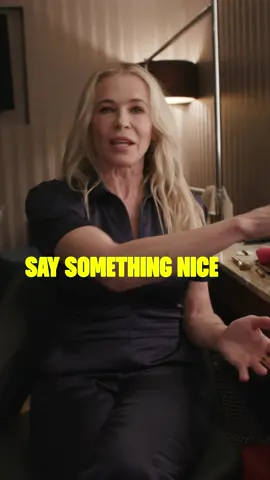 say something nice with Chelsea Handler at #NetflixIsAJokeFest #comedy #netflix #netflixisajoke @chelseahandler
