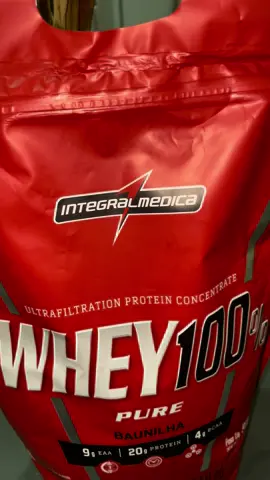 Whey Protein Integral Medica - Ótimo custo e benefício . O refil fica ai da mais em conta . #whey #integralmedica #proteina #alimentacaosaudavel