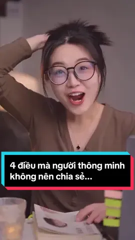 Phần 20: 4 điều mà người thông minh không nên chia sẻ #nguoithongminh #LearnOnTikTok #cauchuyencuocsong #trietlycuocsong 