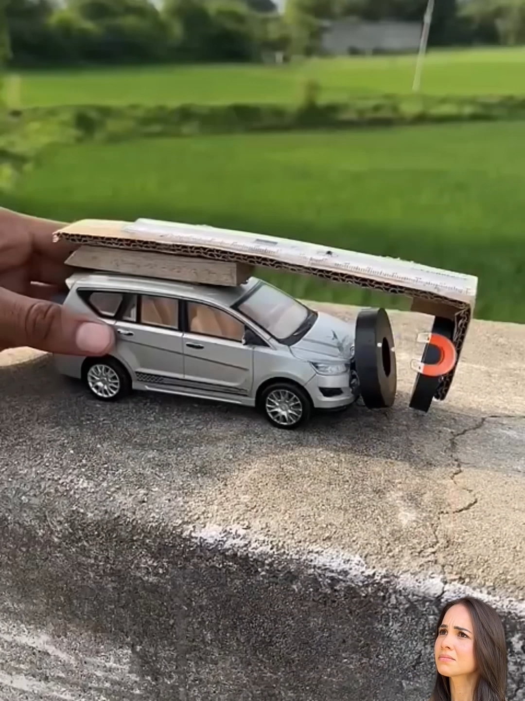 Magnet powered bus