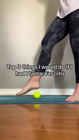 Top 3 things: stretch the big toe, strengthen the arch, and strengthdn the calves. Then i would go into more ankle mobility, single leg stability and big toe abduction #plantarfasciitis #plantarfasciitisrelief #footpain #heelpain #runningtips #archpain 